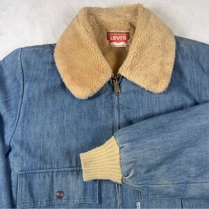 Levi's Tan Faux Fur Jacket